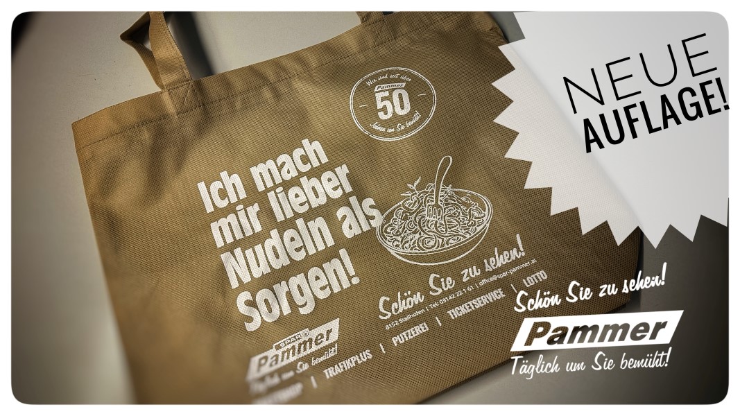 Sorgen? Mach Dir lieber Nudeln! | Spar Pammer